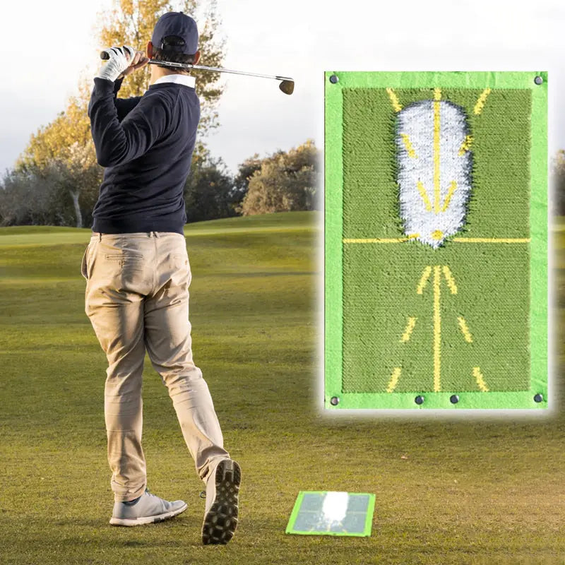 Perfect Your Swing with the Ultimate Golf Swing Trainer Mat